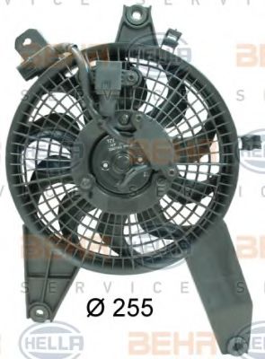 8EW 351 034-611 BEHR+HELLA+SERVICE Fan, A/C condenser