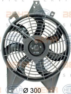 8EW 351 034-631 BEHR+HELLA+SERVICE Air Conditioning Fan, A/C condenser
