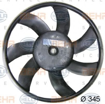 8EW 351 041-651 BEHR+HELLA+SERVICE Fan, radiator
