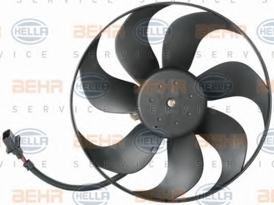 8EW 351 041-721 BEHR+HELLA+SERVICE Cooling System Fan, radiator