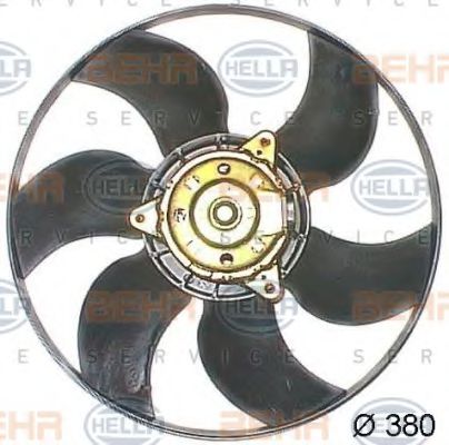 8EW 351 044-191 BEHR+HELLA+SERVICE Fan, radiator