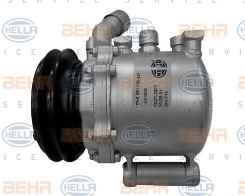 8FK 351 098-521 BEHR+HELLA+SERVICE Compressor, air conditioning