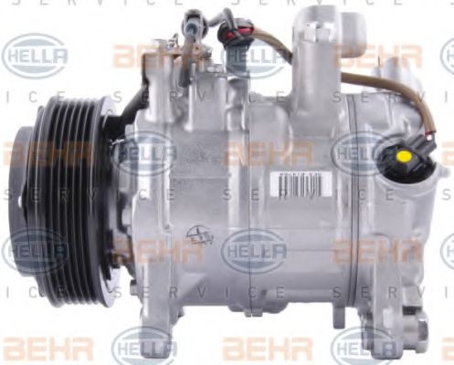 8FK 351 100-101 BEHR+HELLA+SERVICE Compressor, air conditioning
