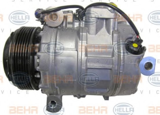 8FK 351 105-291 BEHR+HELLA+SERVICE Air Conditioning Compressor, air conditioning