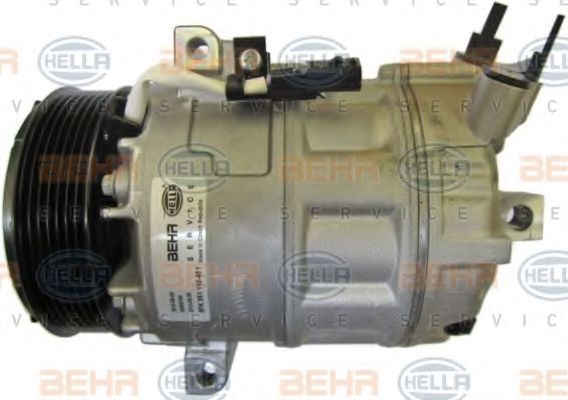 8FK 351 110-451 BEHR+HELLA+SERVICE Compressor, air conditioning