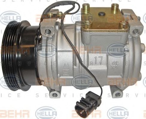 8FK 351 110-591 BEHR+HELLA+SERVICE Compressor, air conditioning