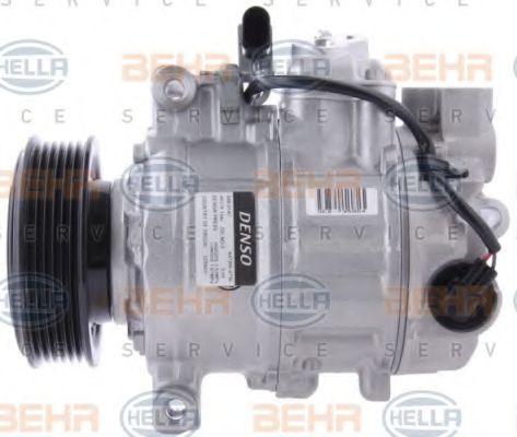 8FK 351 114-461 BEHR+HELLA+SERVICE Compressor, air conditioning