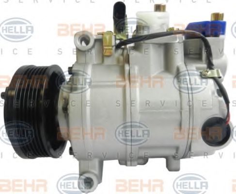 8FK 351 114-961 BEHR+HELLA+SERVICE Compressor, air conditioning