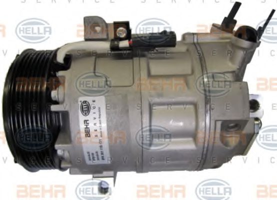 8FK 351 115-131 BEHR+HELLA+SERVICE Compressor, air conditioning