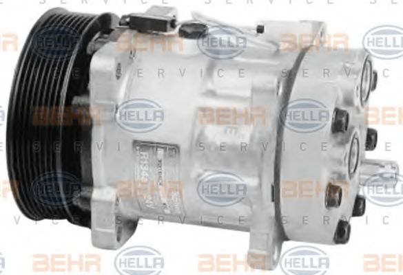 8FK 351 119-321 BEHR+HELLA+SERVICE Compressor, air conditioning