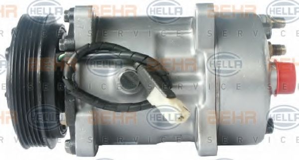 8FK 351 119-551 BEHR+HELLA+SERVICE Compressor, air conditioning