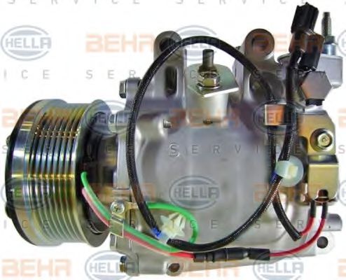 8FK 351 121-051 BEHR+HELLA+SERVICE Compressor, air conditioning