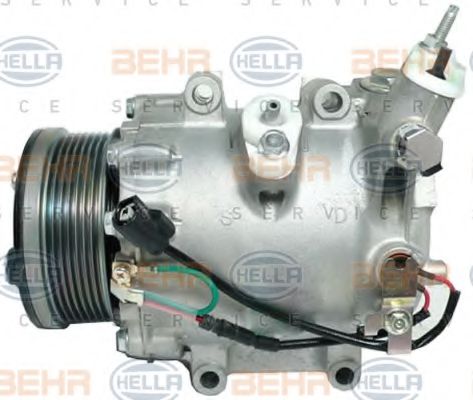 8FK 351 121-081 BEHR+HELLA+SERVICE Compressor, air conditioning