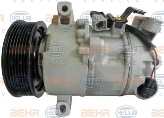8FK 351 123-561 BEHR+HELLA+SERVICE Compressor, air conditioning