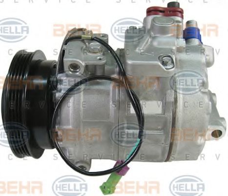 8FK 351 126-981 BEHR+HELLA+SERVICE Compressor, air conditioning