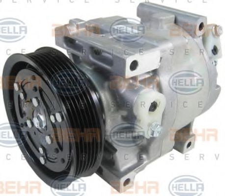 8FK 351 129-091 BEHR+HELLA+SERVICE Compressor, air conditioning