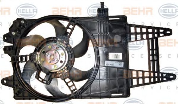 8EW 351 149-091 BEHR+HELLA+SERVICE Cooling System Fan, radiator