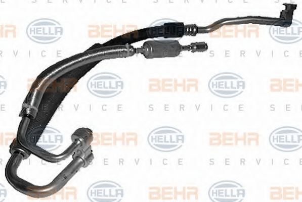 9GS 351 191-031 BEHR+HELLA+SERVICE Air Conditioning High-/Low Pressure Line, air conditioning