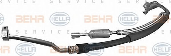 9GS 351 191-061 BEHR+HELLA+SERVICE High-/Low Pressure Line, air conditioning