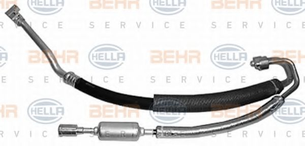 9GS 351 191-081 BEHR+HELLA+SERVICE High-/Low Pressure Line, air conditioning