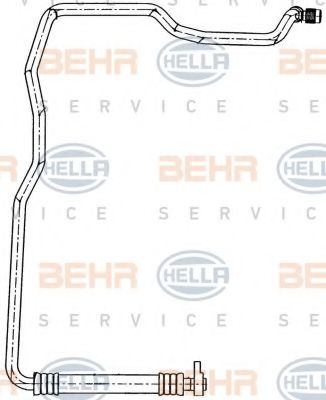 9GS 351 191-391 BEHR+HELLA+SERVICE Low Pressure Line, air conditioning