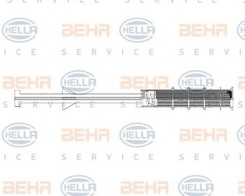 8FT 351 197-711 BEHR+HELLA+SERVICE Air Conditioning Dryer, air conditioning