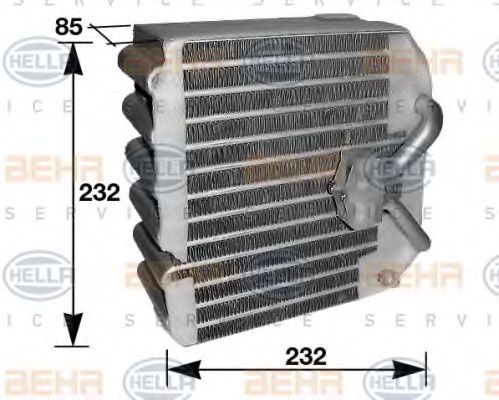 8FV 351 210-361 BEHR+HELLA+SERVICE Evaporator, air conditioning