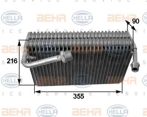 8FV 351 210-551 BEHR+HELLA+SERVICE Evaporator, air conditioning