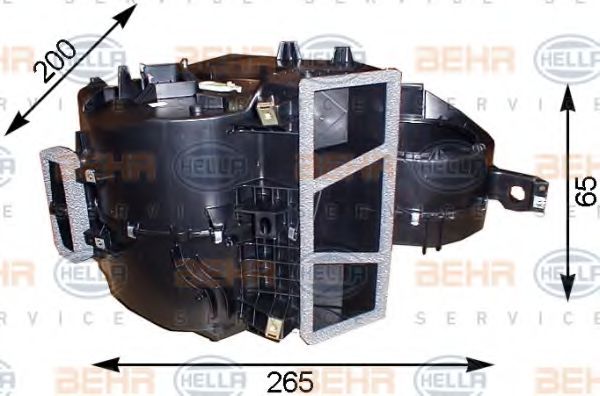 8FV 351 211-151 BEHR+HELLA+SERVICE Evaporator, air conditioning