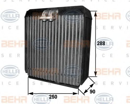 8FV 351 211-161 BEHR+HELLA+SERVICE Evaporator, air conditioning