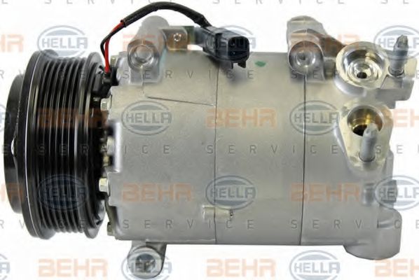 8FK 351 272-201 BEHR+HELLA+SERVICE Air Conditioning Compressor, air conditioning