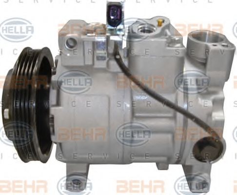 8FK 351 316-841 BEHR+HELLA+SERVICE Air Conditioning Compressor, air conditioning