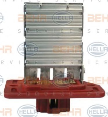 9ML 351 321-361 BEHR+HELLA+SERVICE Resistor, interior blower