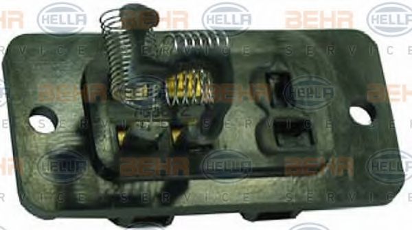 9ML 351 321-431 BEHR+HELLA+SERVICE Отопление / вентиляция Сопротивление, вентилятор салона