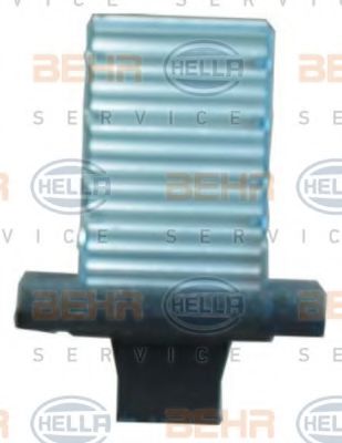 9ML 351 321-451 BEHR+HELLA+SERVICE Resistor, interior blower