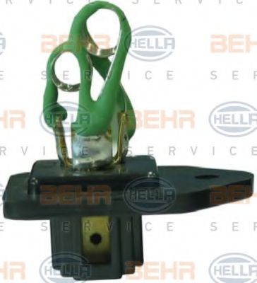 9ML 351 321-501 BEHR+HELLA+SERVICE Resistor, interior blower