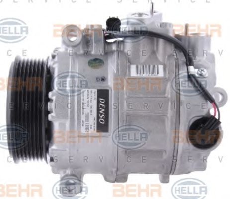 8FK 351 322-411 BEHR+HELLA+SERVICE Compressor, air conditioning