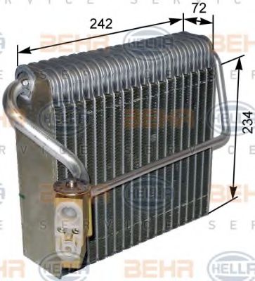 8FV 351 330-531 BEHR+HELLA+SERVICE Evaporator, air conditioning