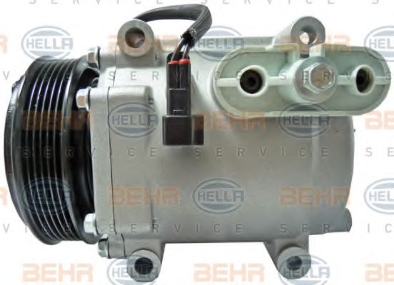 8FK 351 334-841 BEHR+HELLA+SERVICE Air Conditioning Compressor, air conditioning