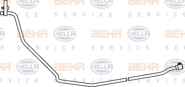 9GS 351 337-081 BEHR+HELLA+SERVICE Air Conditioning High Pressure Line, air conditioning