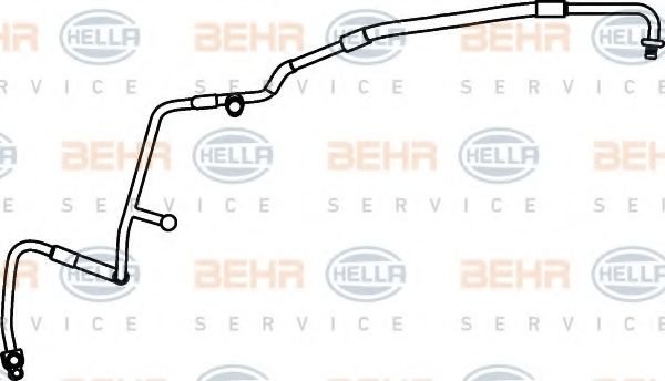 9GS 351 337-201 BEHR+HELLA+SERVICE Air Conditioning High Pressure Line, air conditioning