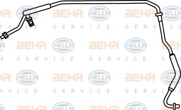 9GS 351 337-291 BEHR+HELLA+SERVICE High Pressure Line, air conditioning