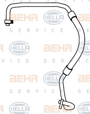 9GS 351 337-451 BEHR+HELLA+SERVICE Low Pressure Line, air conditioning