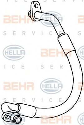 9GS 351 337-761 BEHR+HELLA+SERVICE High Pressure Line, air conditioning