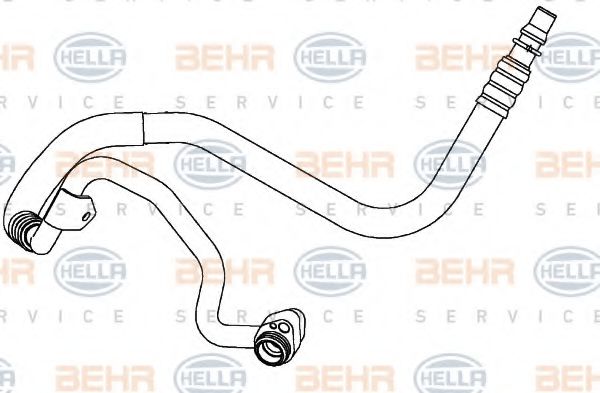 9GS 351 338-221 BEHR+HELLA+SERVICE Air Conditioning Low Pressure Line, air conditioning