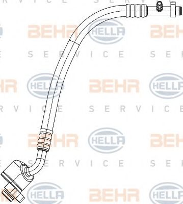 9GS 351 338-621 BEHR+HELLA+SERVICE Low Pressure Line, air conditioning