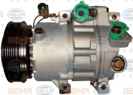 8FK 351 340-041 BEHR+HELLA+SERVICE Compressor, air conditioning