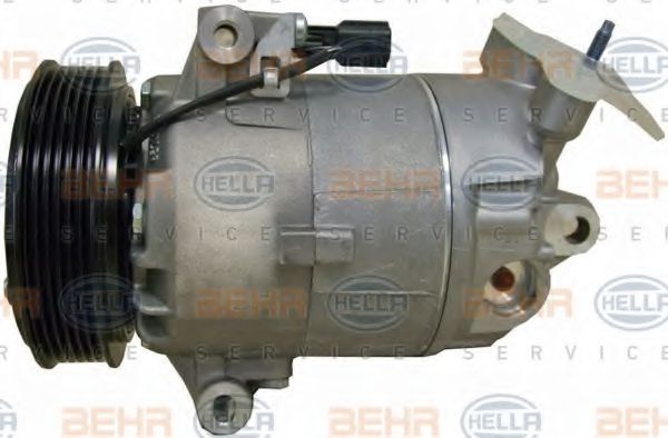 8FK 351 340-351 BEHR+HELLA+SERVICE Compressor, air conditioning