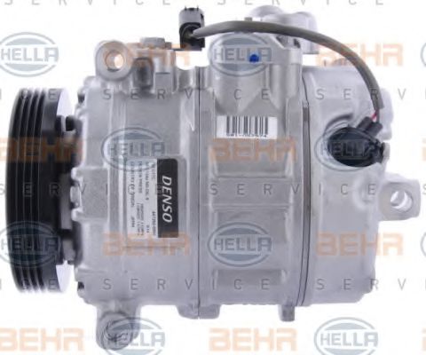 8FK 351 340-491 BEHR+HELLA+SERVICE Compressor, air conditioning