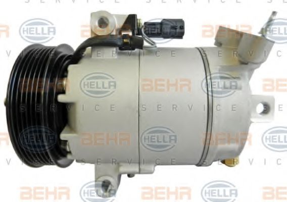 8FK 351 340-711 BEHR+HELLA+SERVICE Compressor, air conditioning